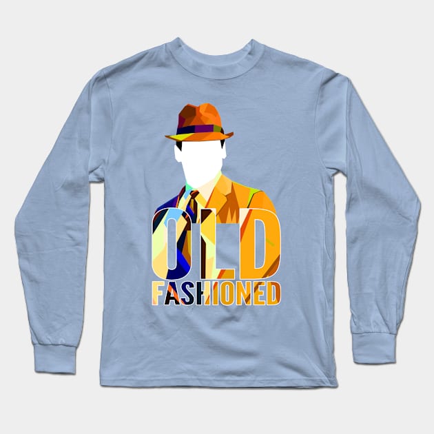 Old Fashioned for Mr Draper Long Sleeve T-Shirt by Worldengine